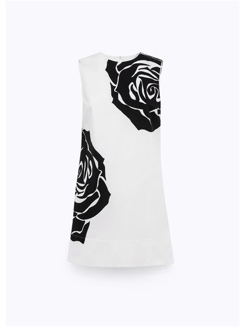 dress woman black white BLUGIRL BLUMARINE | RA5040T2993/M9246